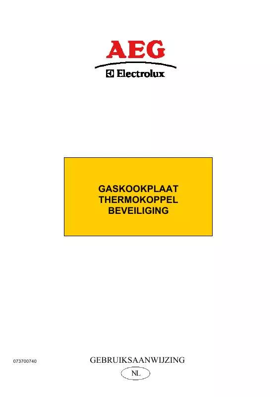 Mode d'emploi AEG-ELECTROLUX 46514G-M
