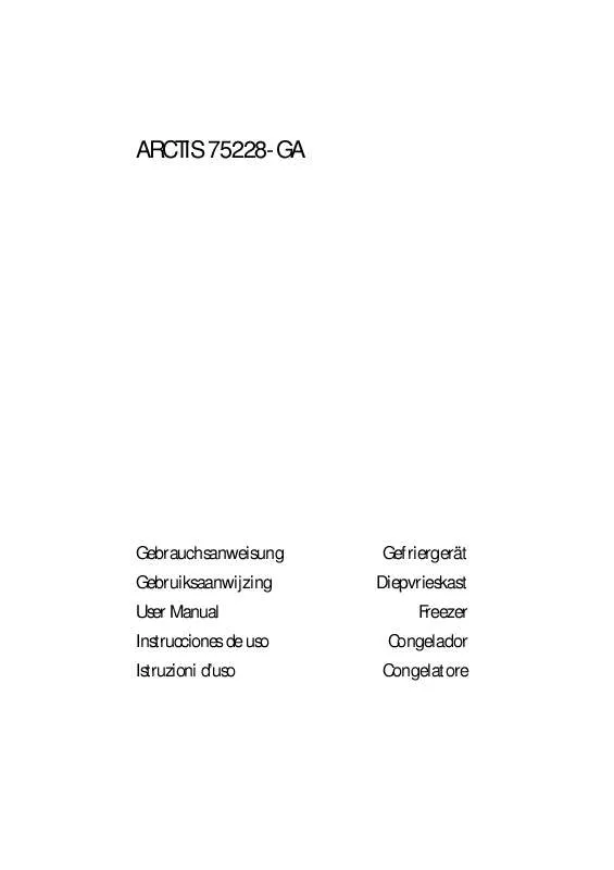 Mode d'emploi AEG-ELECTROLUX A75228GA