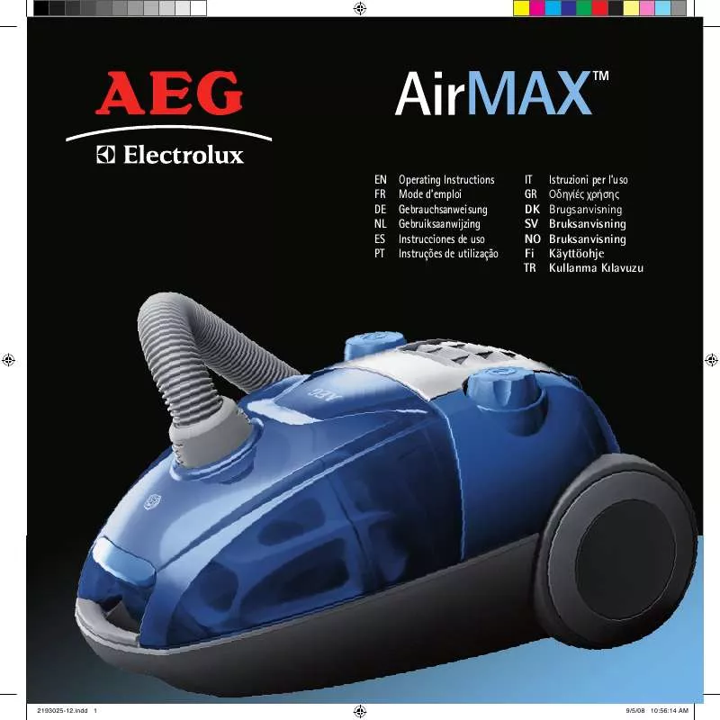 Mode d'emploi AEG-ELECTROLUX AAM6160EC