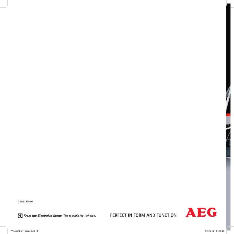Mode d'emploi AEG-ELECTROLUX AV1110