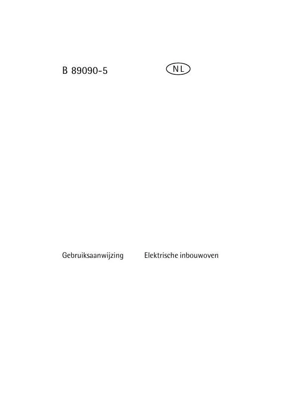 Mode d'emploi AEG-ELECTROLUX B89090-5