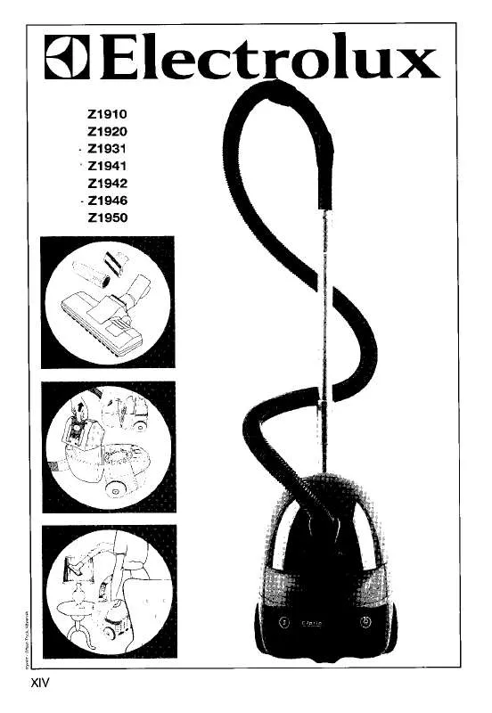 Mode d'emploi AEG-ELECTROLUX CLARIOZ1931