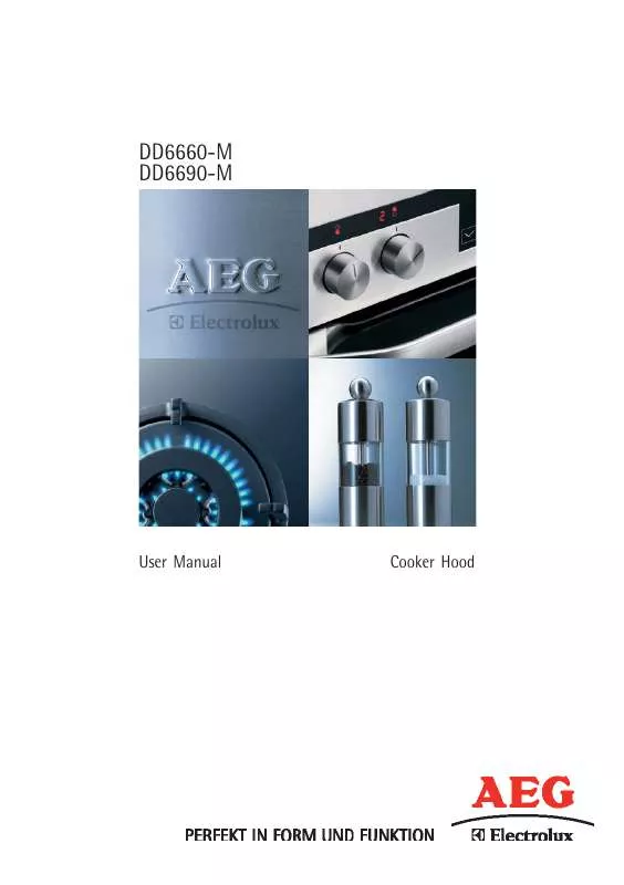 Mode d'emploi AEG-ELECTROLUX DD6660-M
