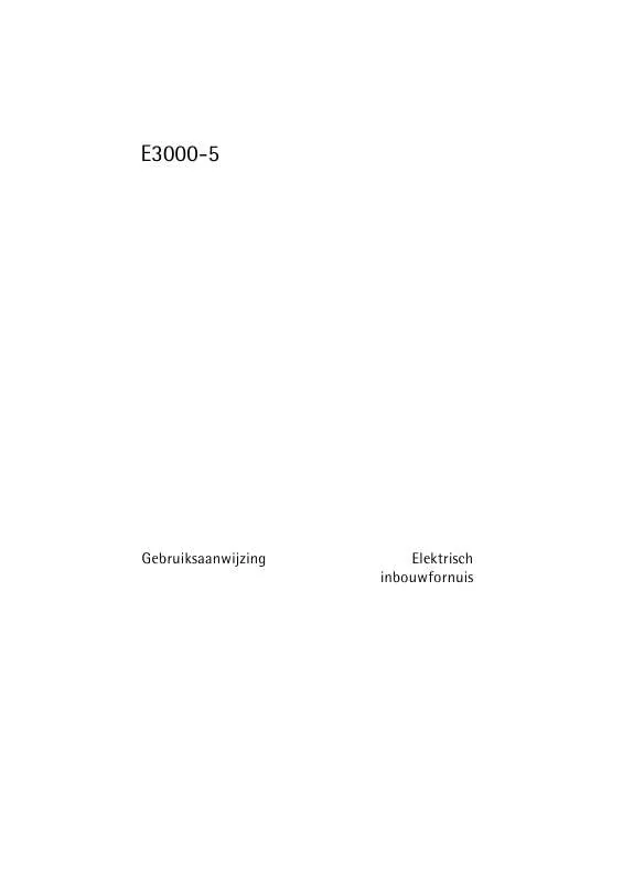 Mode d'emploi AEG-ELECTROLUX E3000-5-M