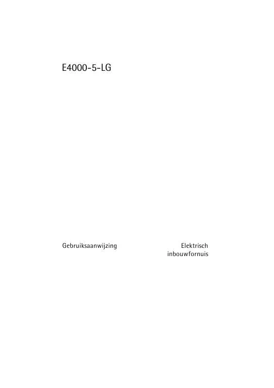 Mode d'emploi AEG-ELECTROLUX E4000-5-LG