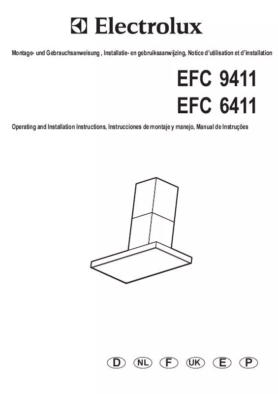 Mode d'emploi AEG-ELECTROLUX EFC6411X