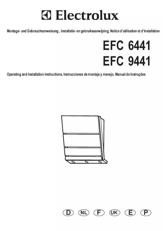 Mode d'emploi AEG-ELECTROLUX EFC6441X