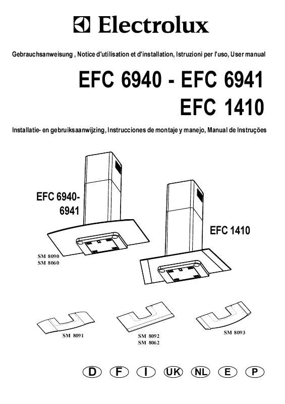 Mode d'emploi AEG-ELECTROLUX EFC6941