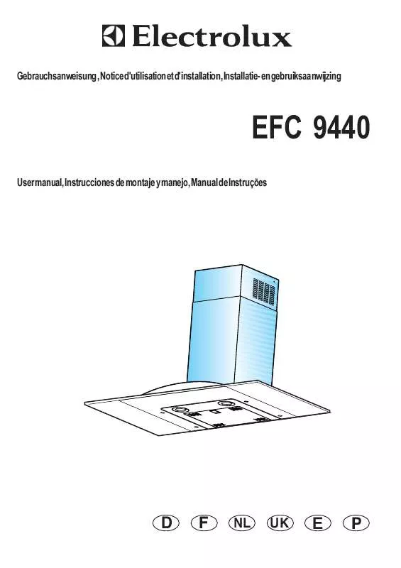 Mode d'emploi AEG-ELECTROLUX EFC9440X/EU