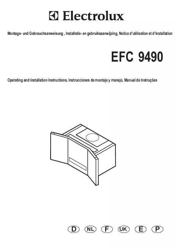 Mode d'emploi AEG-ELECTROLUX EFC9490X