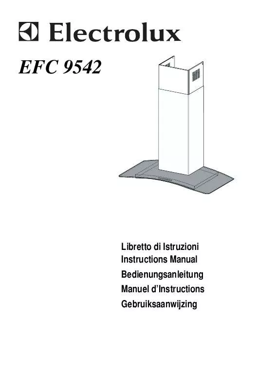 Mode d'emploi AEG-ELECTROLUX EFC9542U