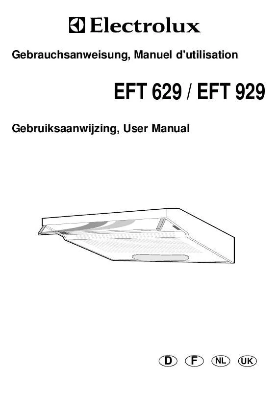 Mode d'emploi AEG-ELECTROLUX EFT629