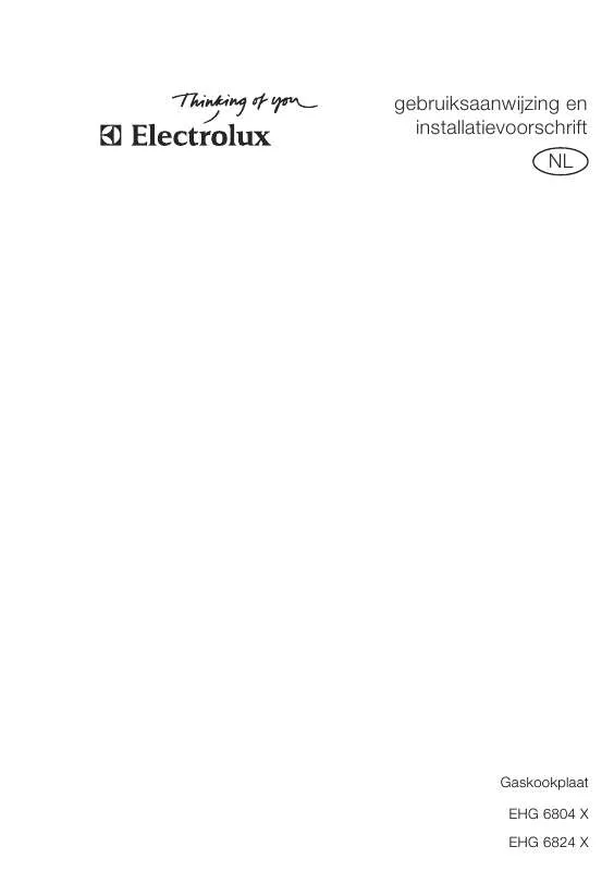 Mode d'emploi AEG-ELECTROLUX EHG6824X