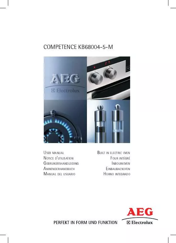 Mode d'emploi AEG-ELECTROLUX KB68004-5-M