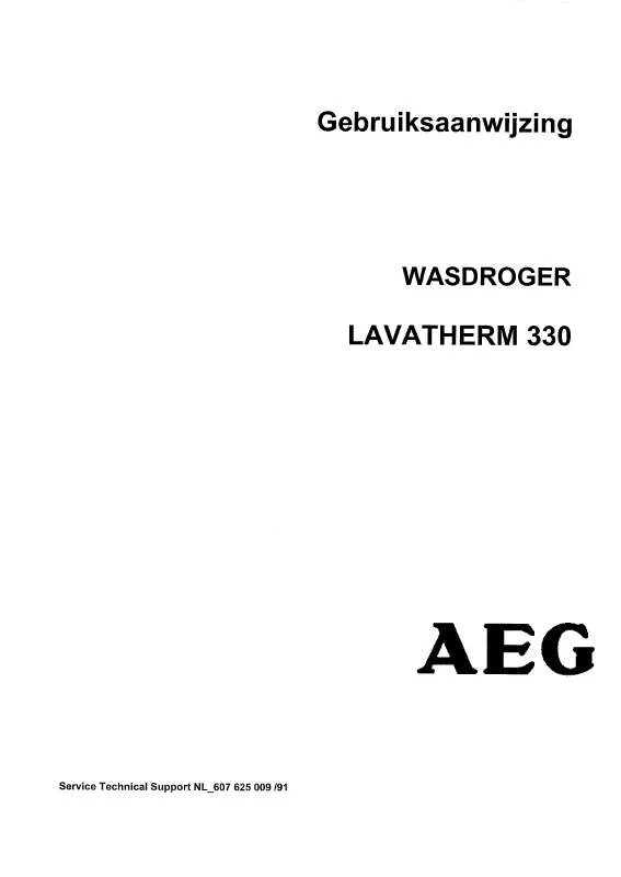 Mode d'emploi AEG-ELECTROLUX LTH330W