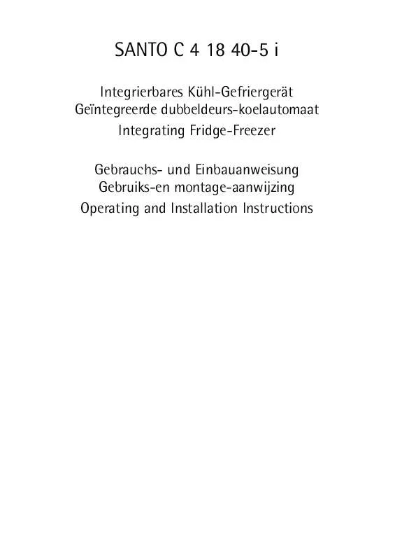 Mode d'emploi AEG-ELECTROLUX SC41840-5I
