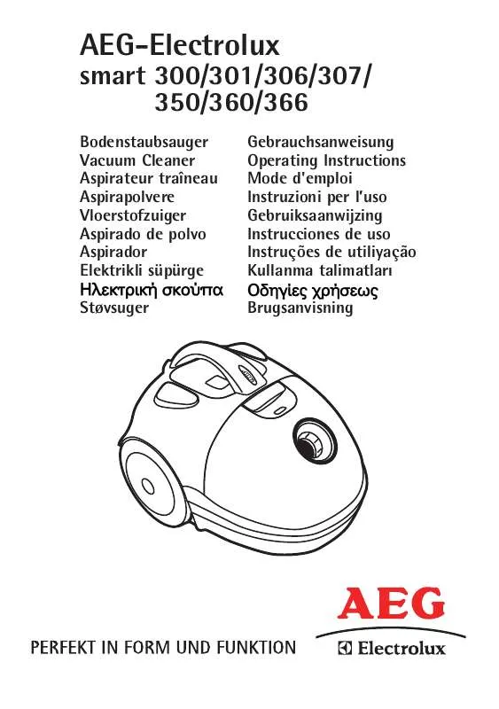 Mode d'emploi AEG-ELECTROLUX SMART366