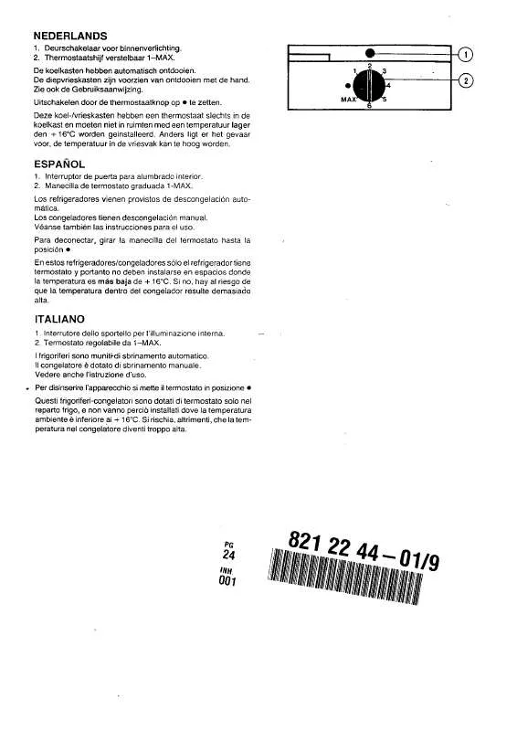 Mode d'emploi AEG-ELECTROLUX TR1228