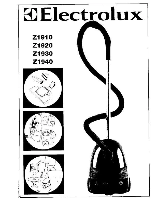 Mode d'emploi AEG-ELECTROLUX Z1940
