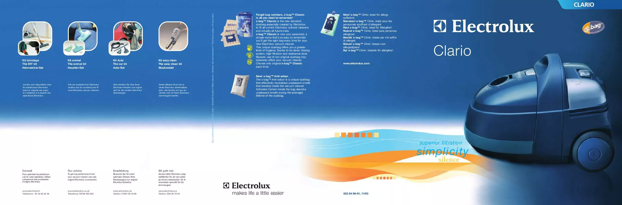 Mode d'emploi AEG-ELECTROLUX Z2015