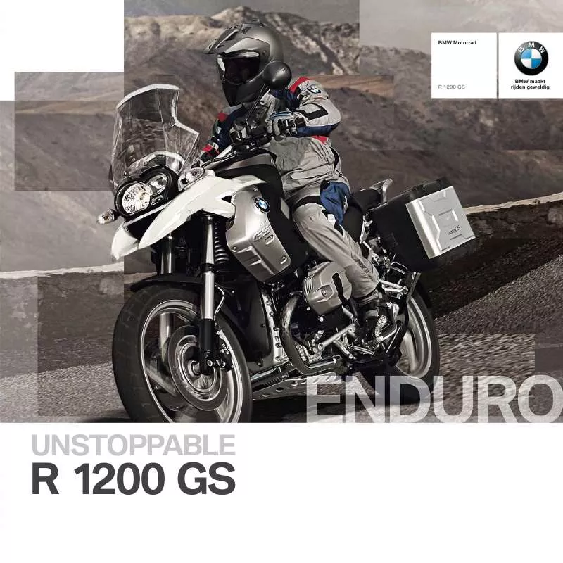 Mode d'emploi BMW R 1200 GS