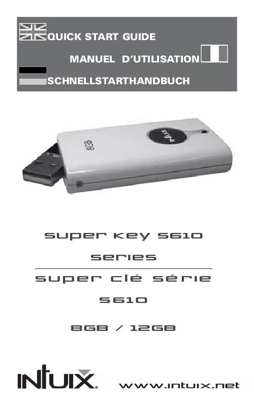 Mode d'emploi EMTEC USB STICK S610