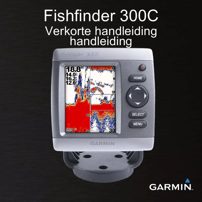 Mode d'emploi GARMIN FISHFINDER 300C DUAL BEAM