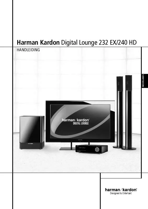 Mode d'emploi HARMAN KARDON DL 232EX