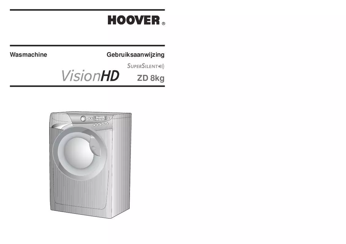 Mode d'emploi HOOVER VHD 8143