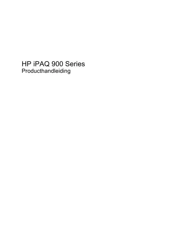 Mode d'emploi HP IPAQ 910 BUSINESS MESSENGER