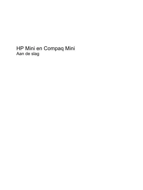 Mode d'emploi HP MINI 110-3614SA