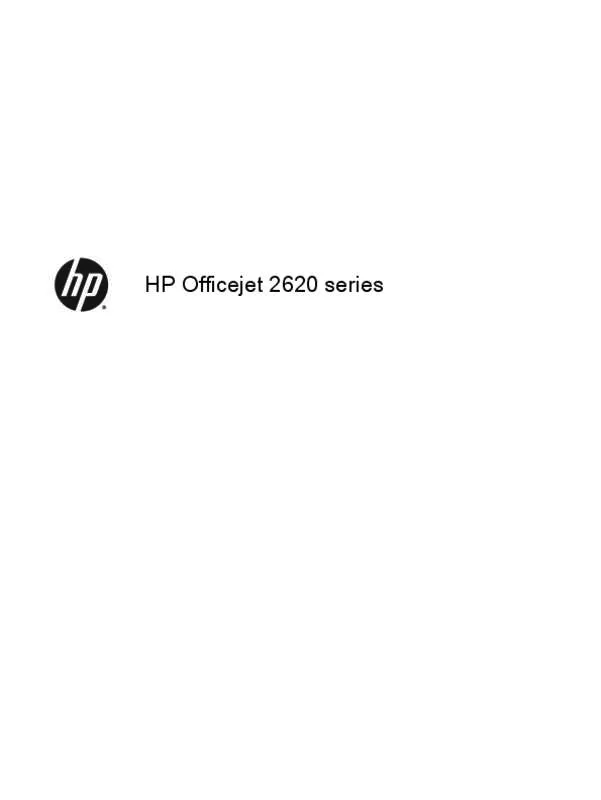 Mode d'emploi HP OFFICEJET 2622