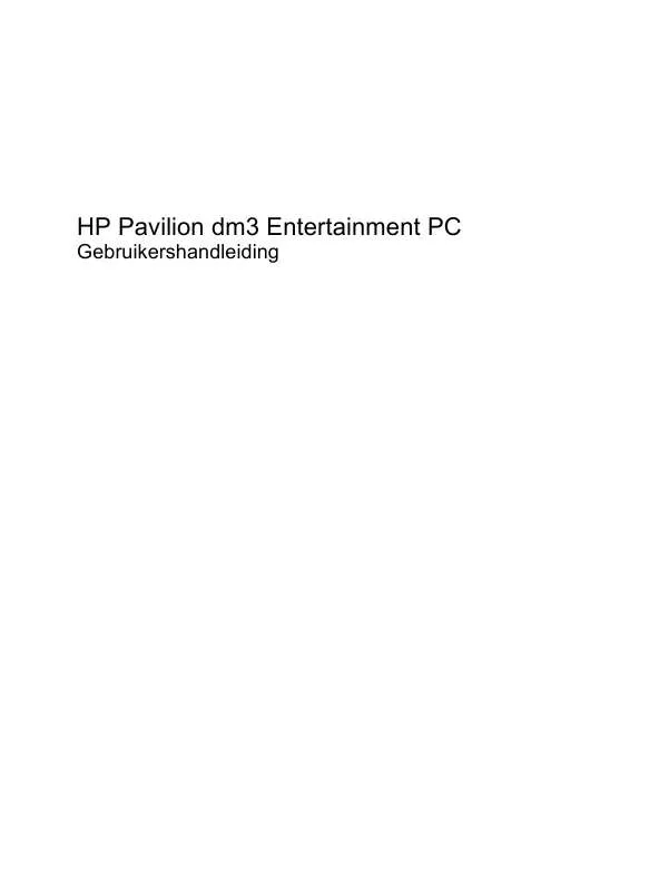 Mode d'emploi HP PAVILION DM3-1155EA