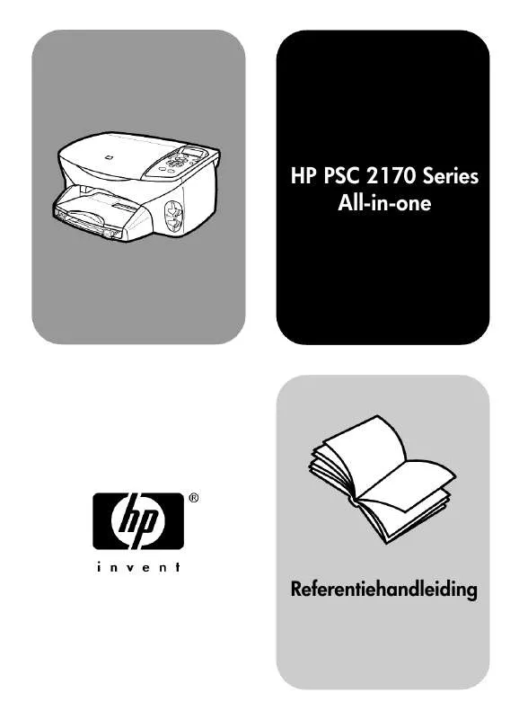 Mode d'emploi HP PSC 2170 ALL-IN-ONE
