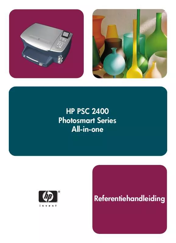 Mode d'emploi HP PSC 2400 PHOTOSMART ALL-IN-ONE