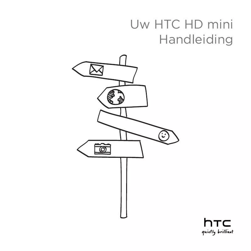Mode d'emploi HTC HD MINI