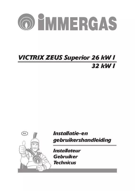 Mode d'emploi IMMERGAS VICTRIX ZEUS SUPERIOR 32 KW I
