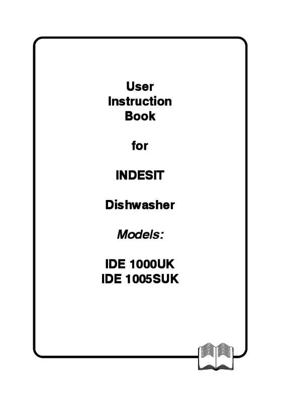 Mode d'emploi INDESIT IDE1005S