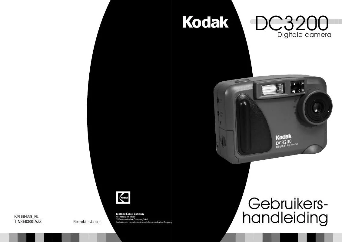 Mode d'emploi KODAK DC3200