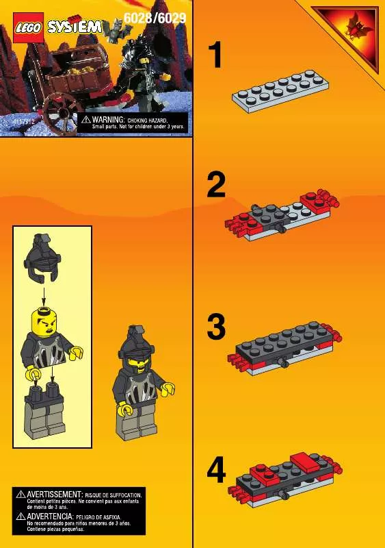 Mode d'emploi LEGO 6028