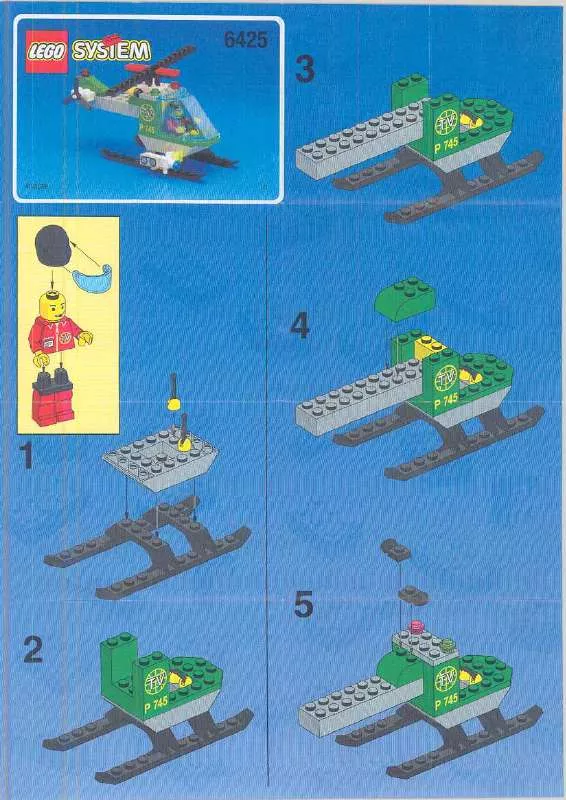 Mode d'emploi LEGO 6425