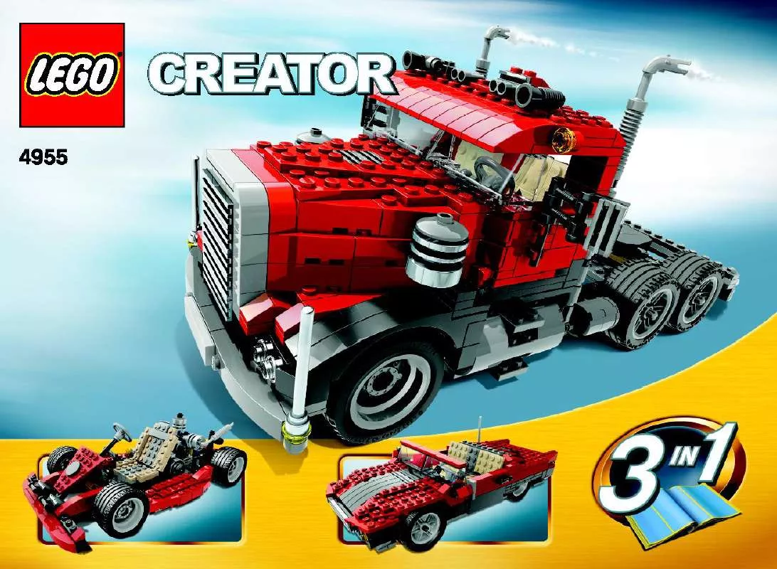 Mode d'emploi LEGO CREATOR 4955