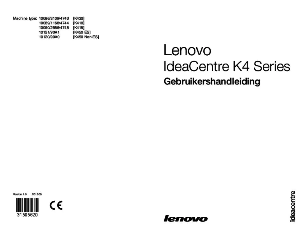 Mode d'emploi LENOVO K450-57317803