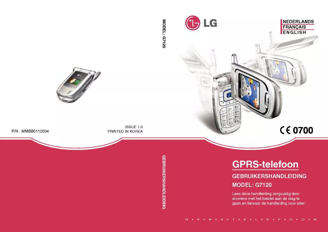Mode d'emploi LG G7120