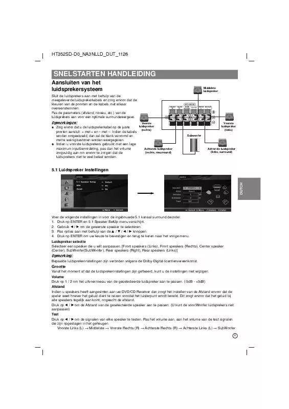 Mode d'emploi LG HT352SD-D0