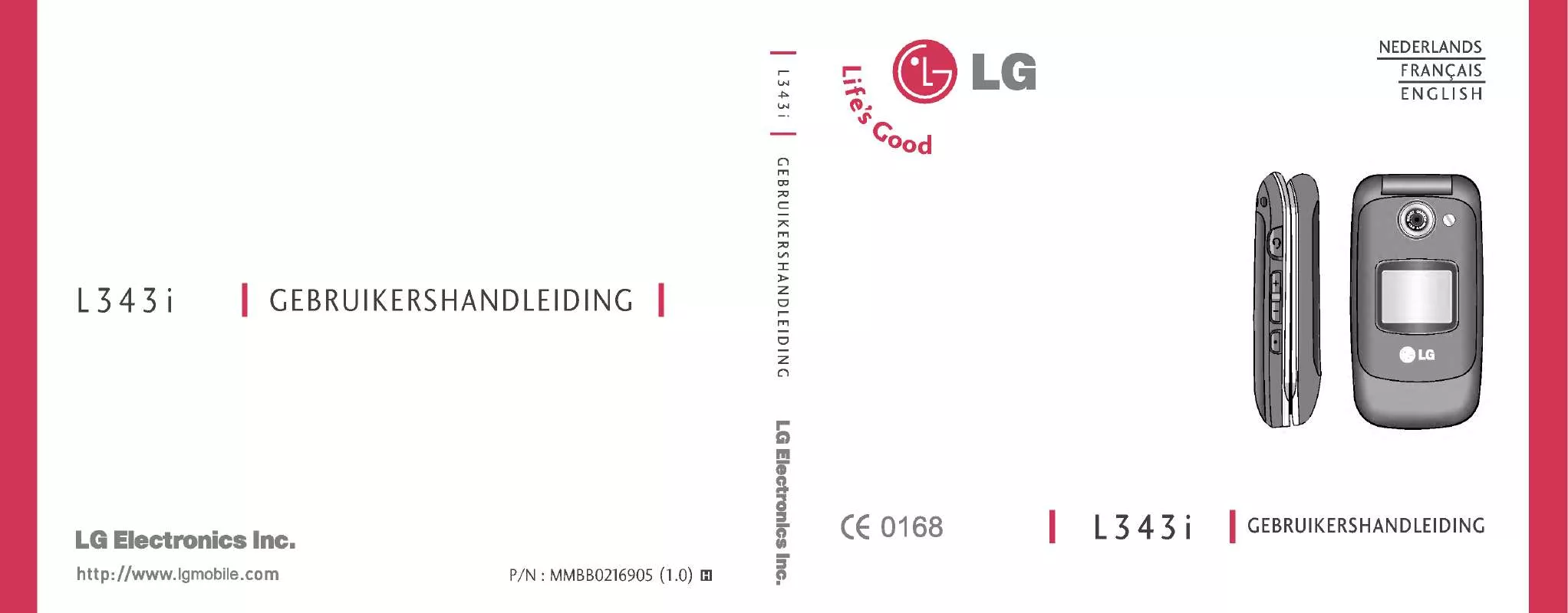 Mode d'emploi LG L343I