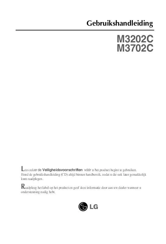 Mode d'emploi LG M3202C-BAP