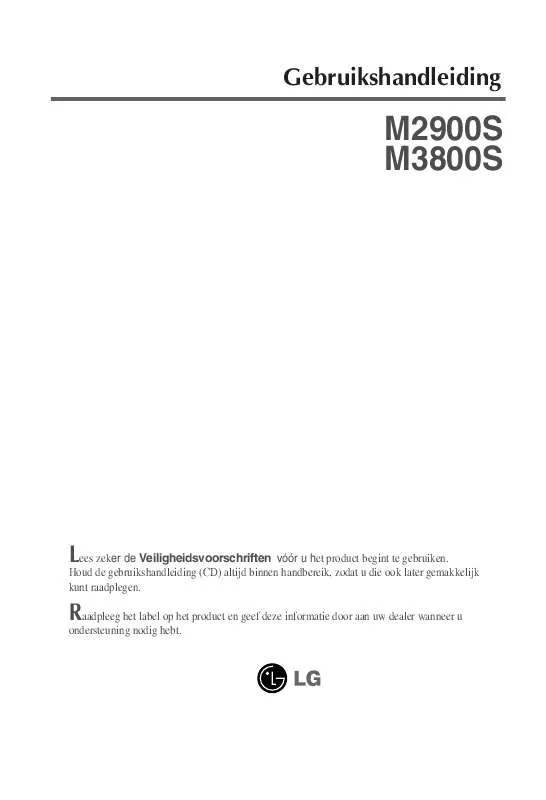 Mode d'emploi LG M3800S