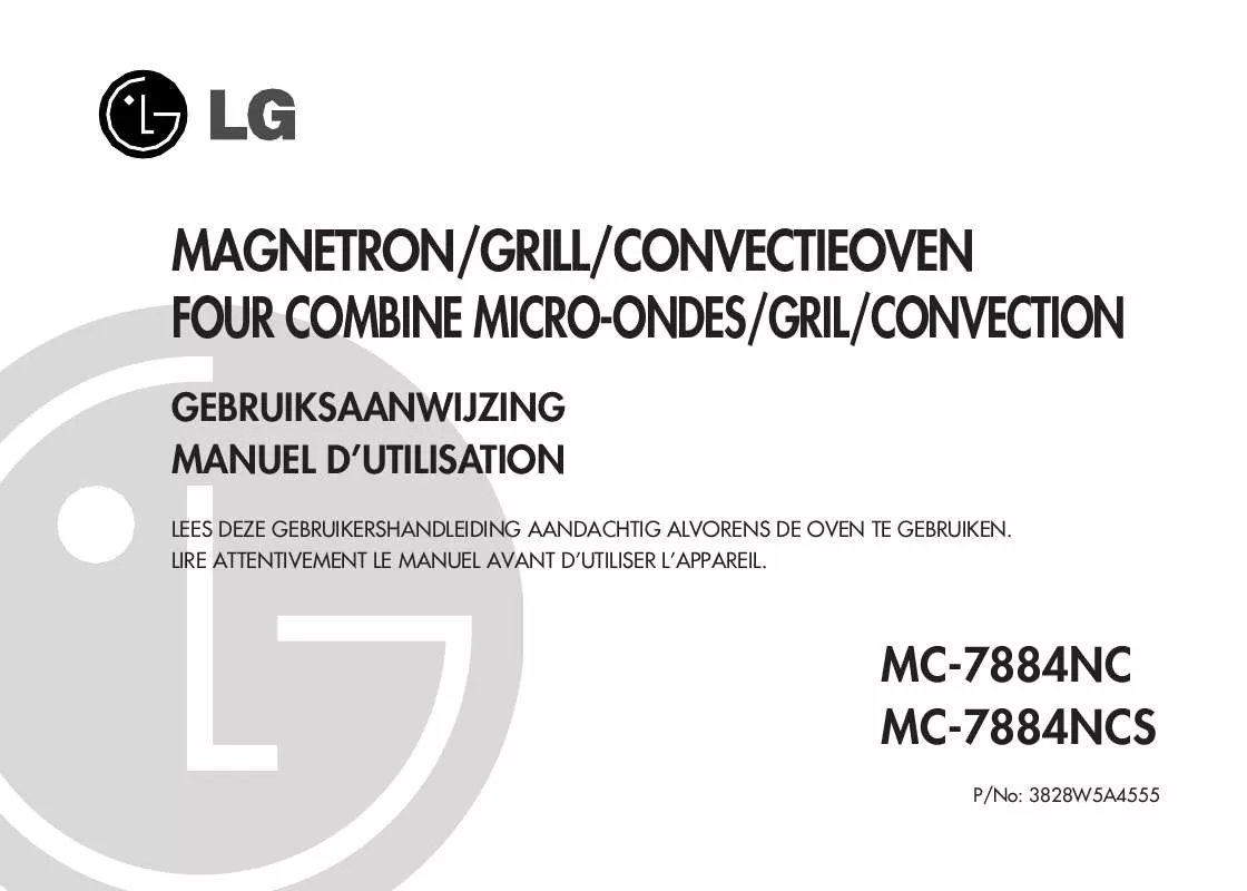 Mode d'emploi LG MC-7884NC