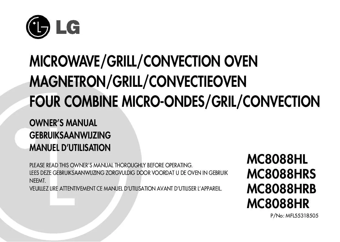 Mode d'emploi LG MC8088HLCS